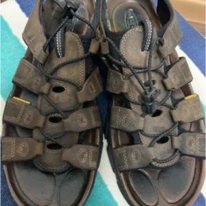 Mens Keen brown sandals